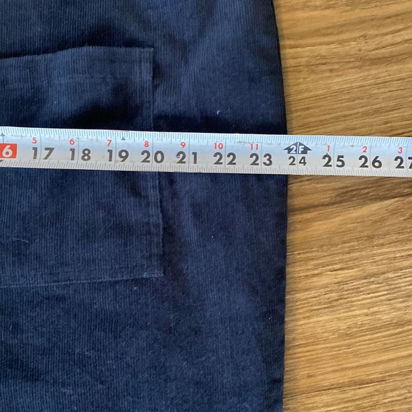 Lucy & Yak Original - Corduroy Dungarees in Sailor Blue size US 16 overalls. - Picture 8 of 12